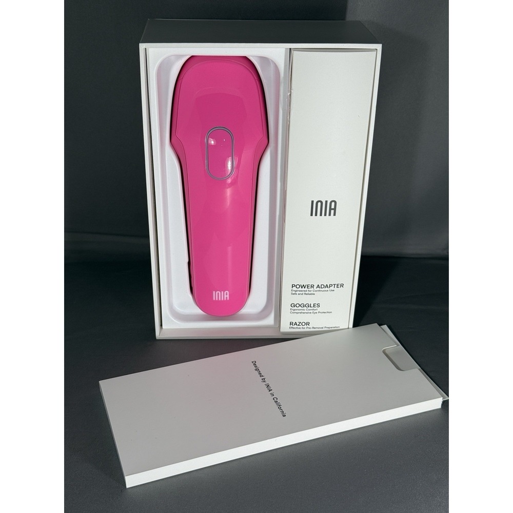 INIA HAUTE PRO IPL HAIR REMOVAL DEVICE SKIN EXPERT PRO IPL 008 COLOR PINK